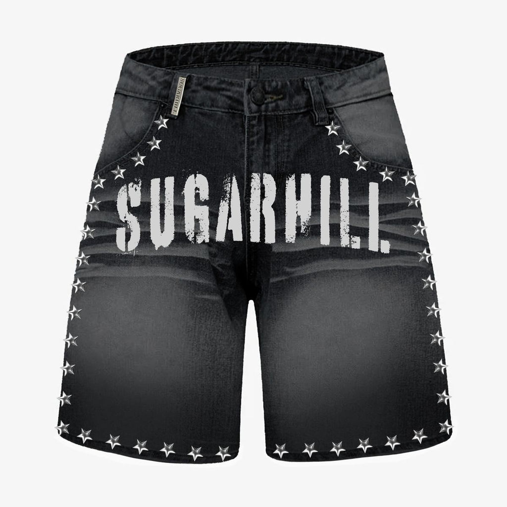“DALLAS” JORTS (BLACK WASH)