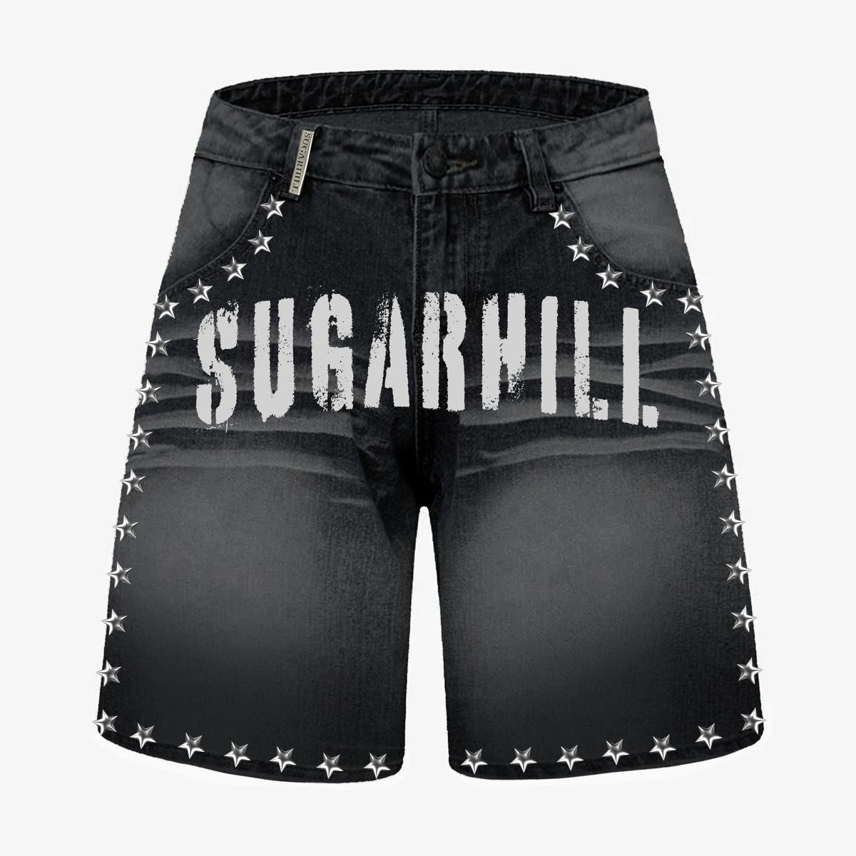 “DALLAS” JORTS (BLACK WASH)