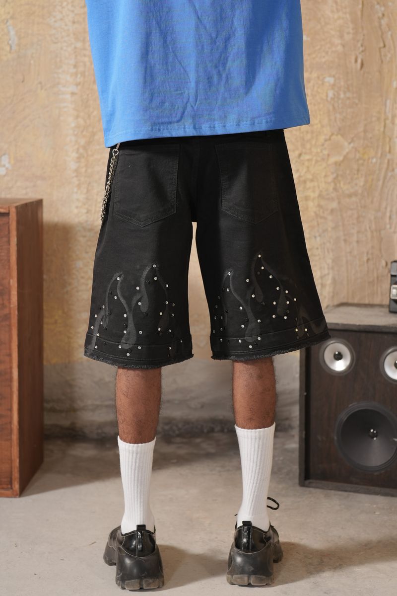 Dreams Embellished Double Waist Jorts (19455