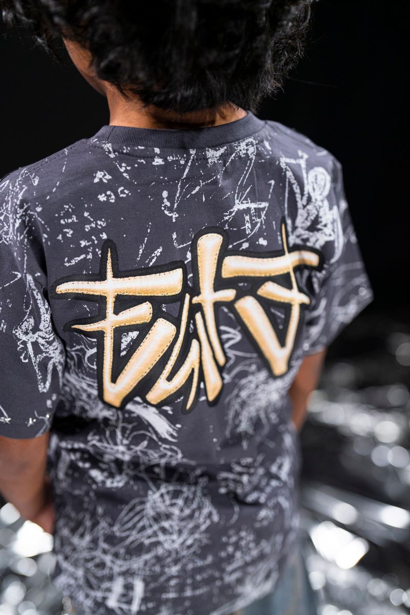 Finish Black Kids Tee
