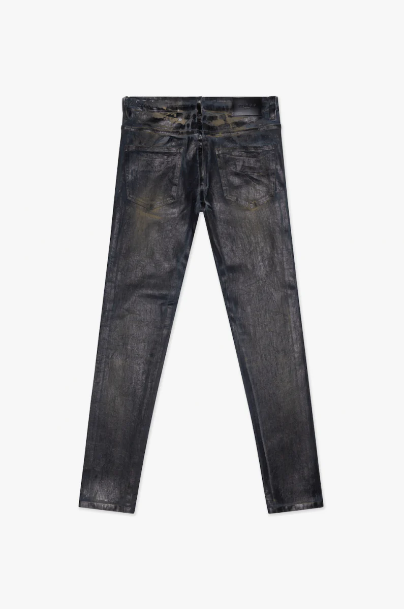 SKINNY JEAN DARK VINTAGE WAXED