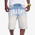 ALLAS” JORTS (LIGHT WASH)