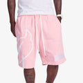 ASPIRE” TERRY SHORTS (WASHED PINK)