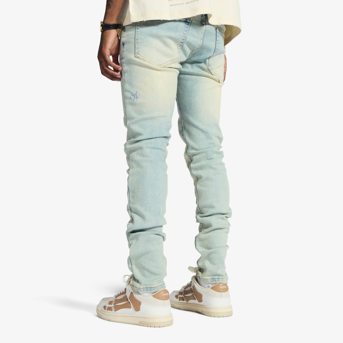 MELEE JEANS (CREAM ) (ML26-SP1-COR