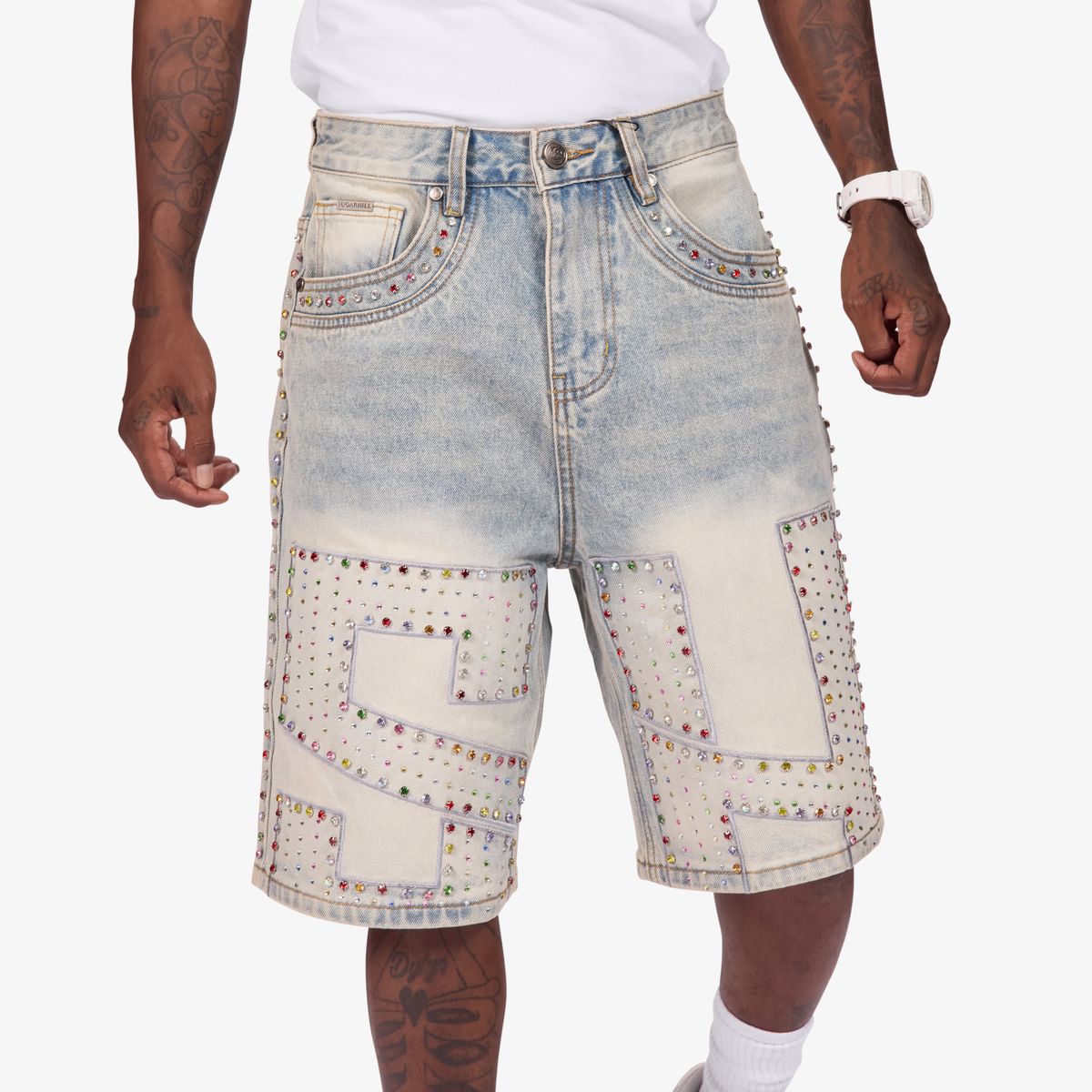 CHONGA” JORTS (LIGHT CLOUD)