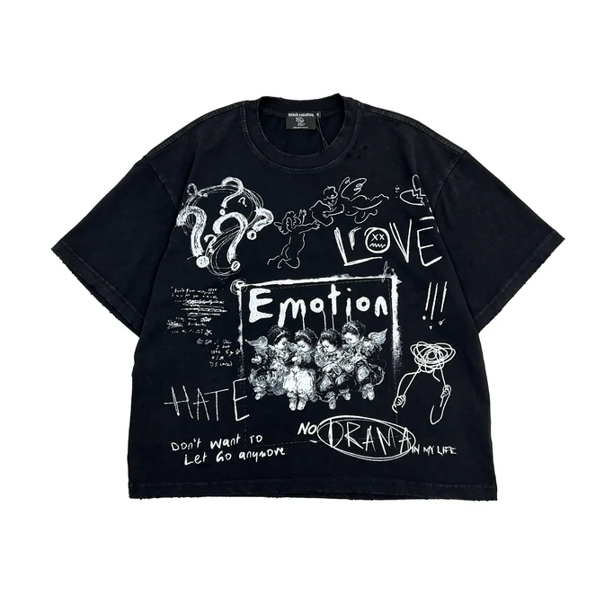 Black “Chaos mixd emotion