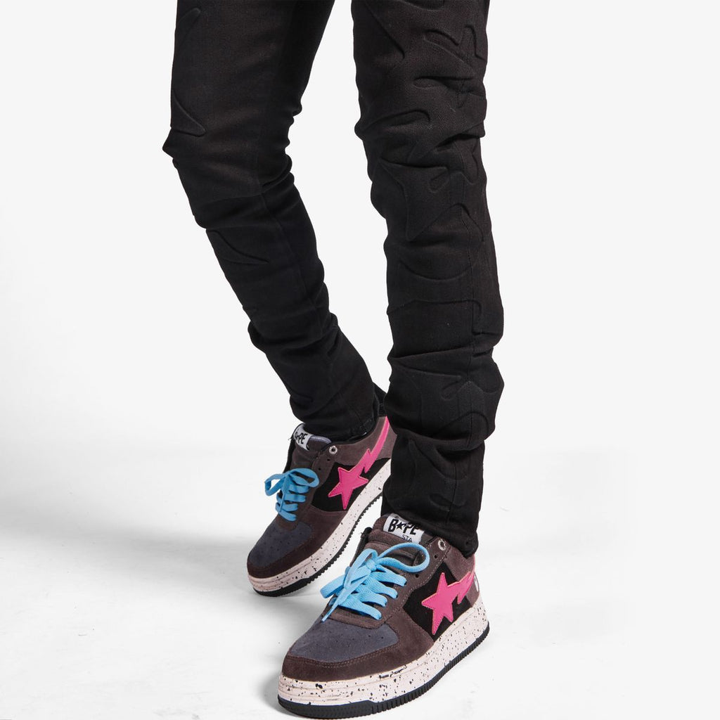 melle JEANS (JET BLACK) (ML26-SP