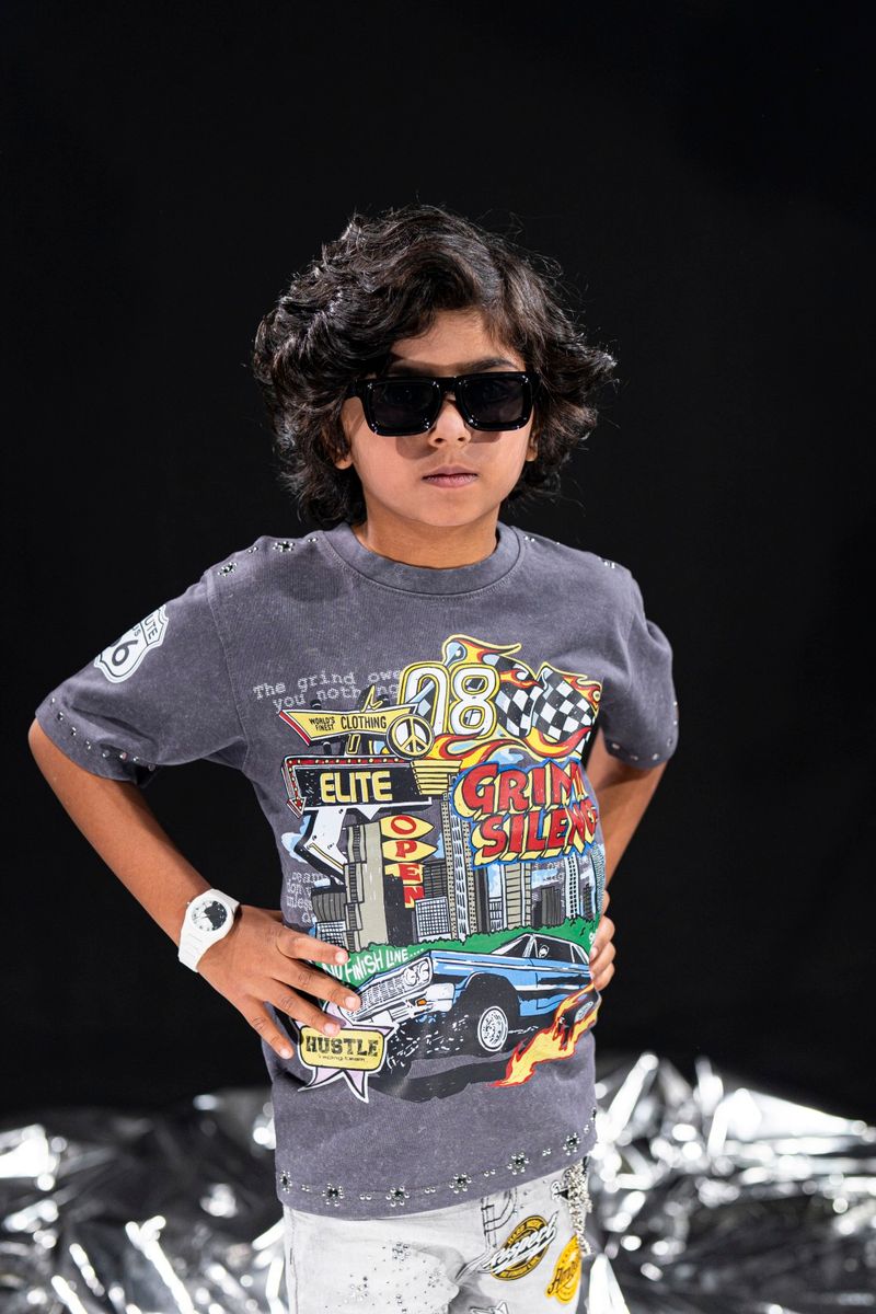 Silence Kids Grey Tee