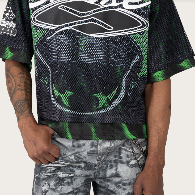 PERPETUAL 2-FER MESH SS TEE