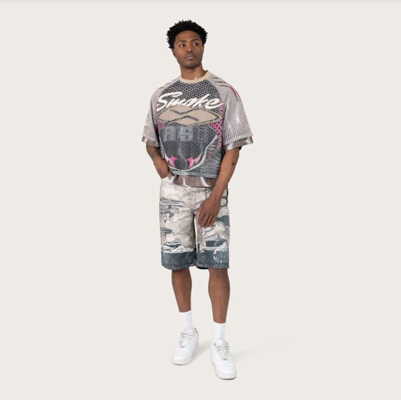 PERPETUAL 2-FER MESH TEE