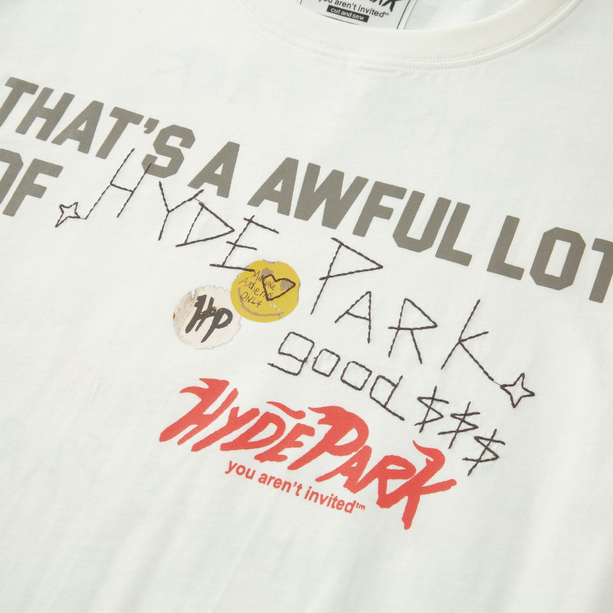 ALOCS HP Stickered Up-White