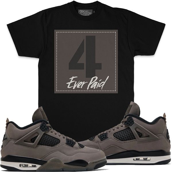 4 Ever Paid Cave Stone - Black T-Shirts