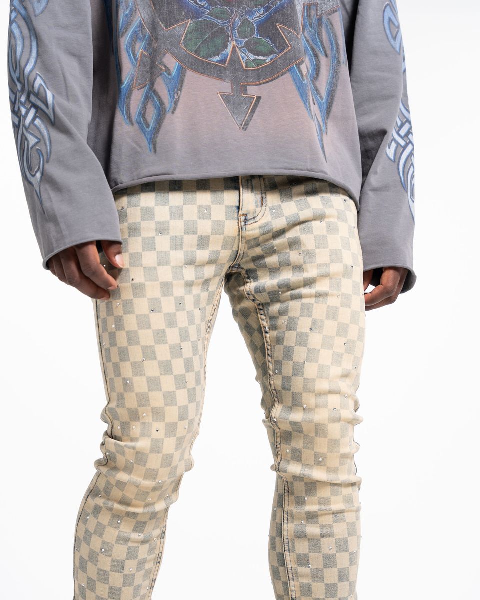 man jeans  (diamond stone)