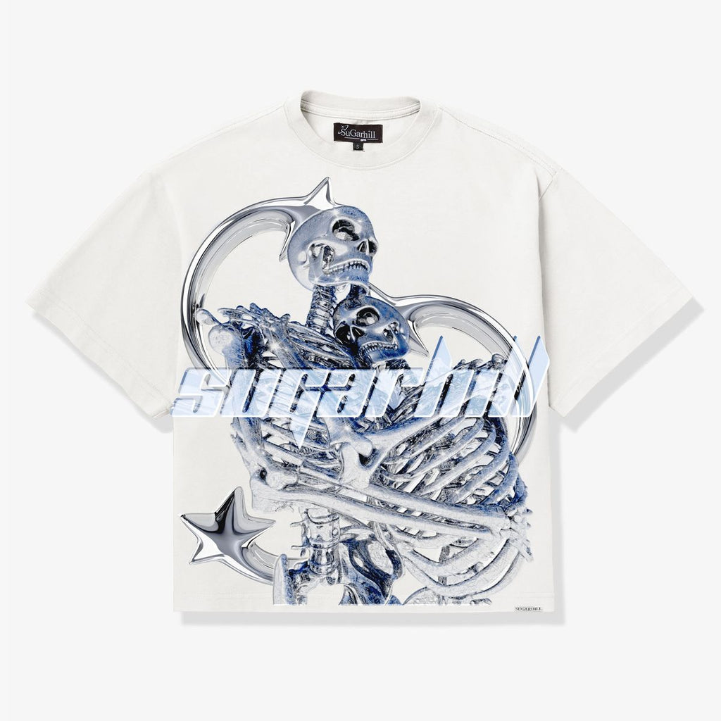 "STAR DEATH" T-SHIRT (WHITE)
