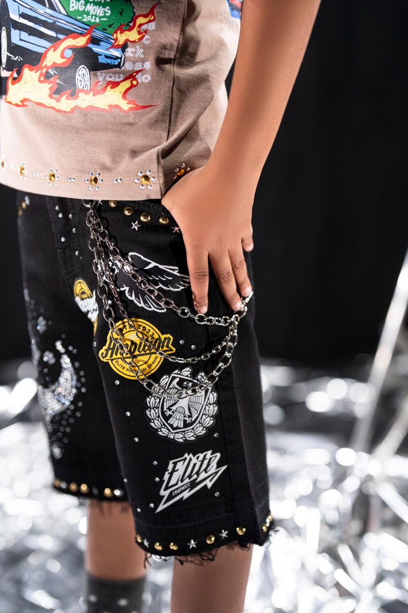 Night Sky Kids Shorts