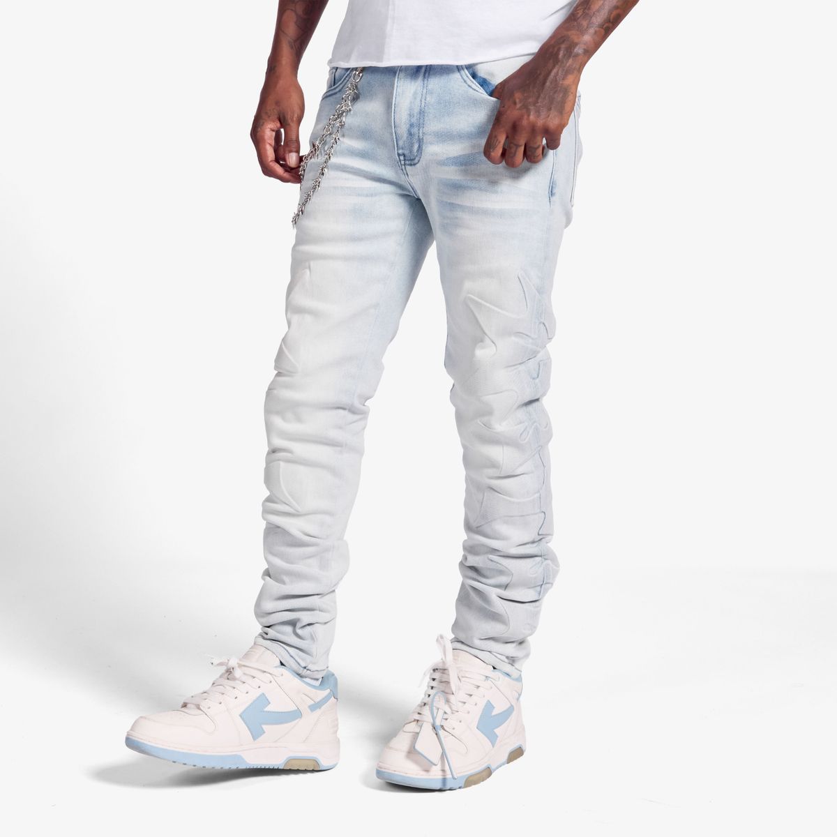 MELEE JEANSD (ICE BLUE) (ML26-SPR1
