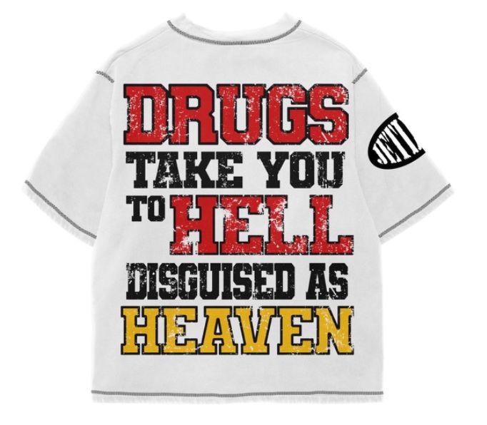 DRUGS TEE WHT (DTYTH)