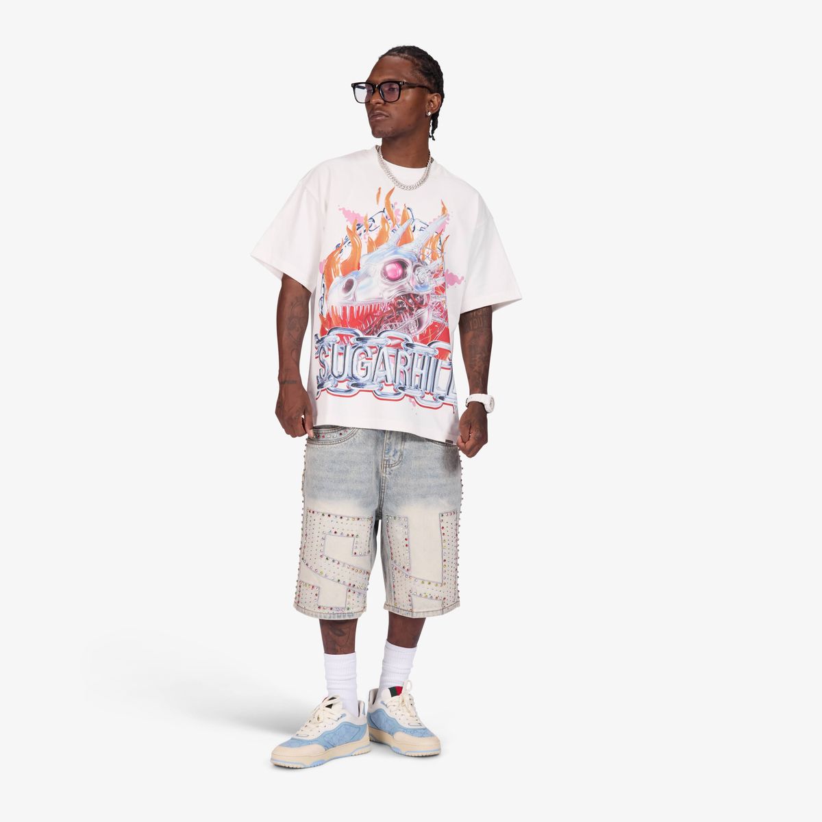 "DRAGON" T-SHIRT (WHITE)