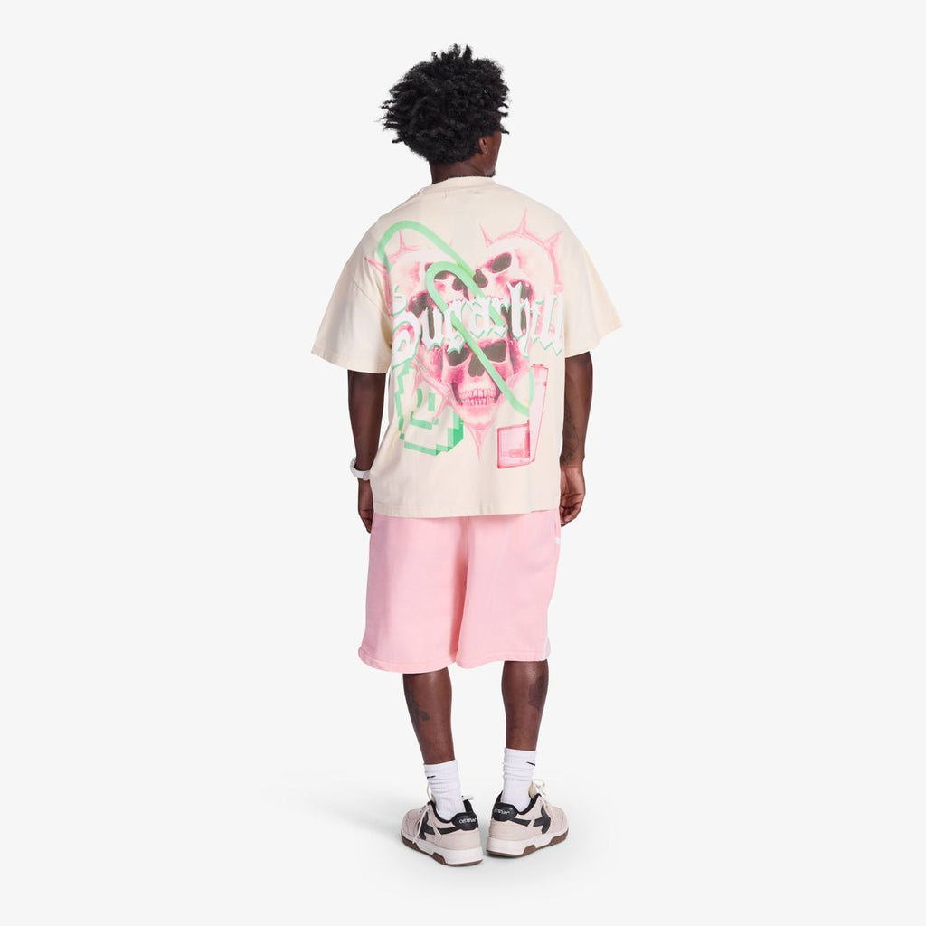 PAPERCLIP" T-SHIRT (CREAM) (SH26-SPR2