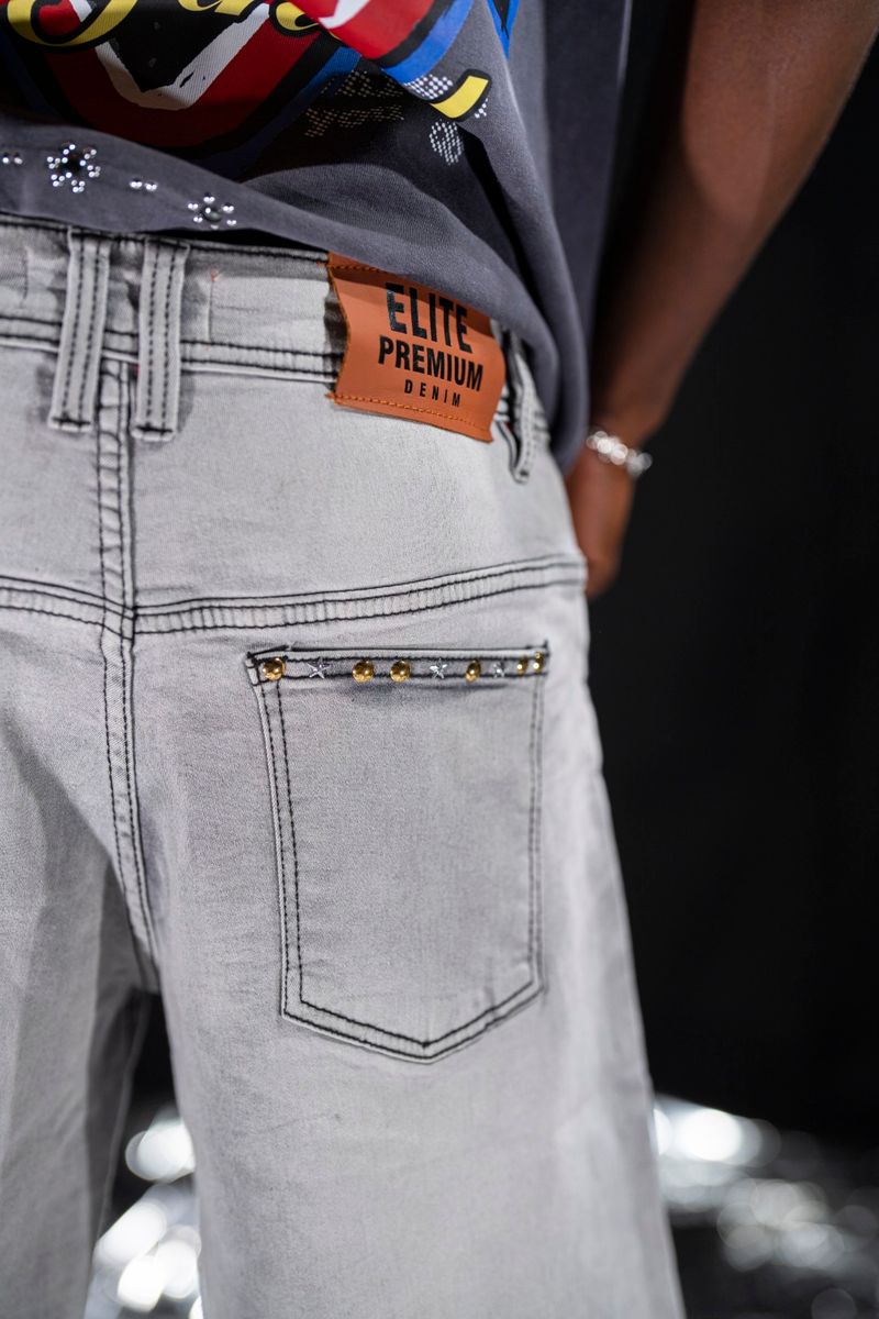 Night Sky Mens Denim Shorts