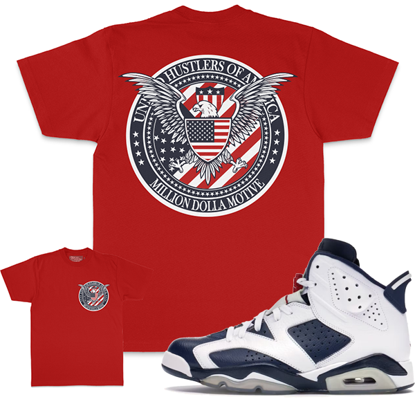 United Hustlers - Red T-Shirts