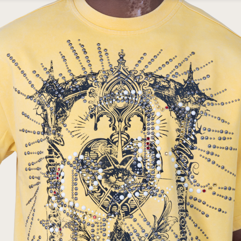 MEMENTO MORI STUDDED SS TEE