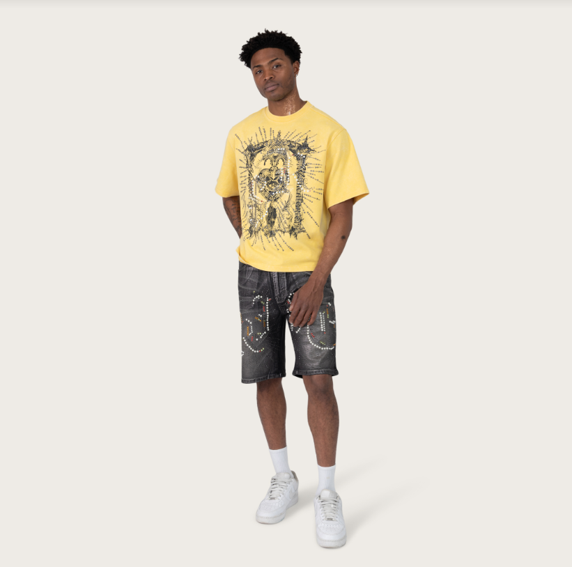 MEMENTO MORI STUDDED SS TEE