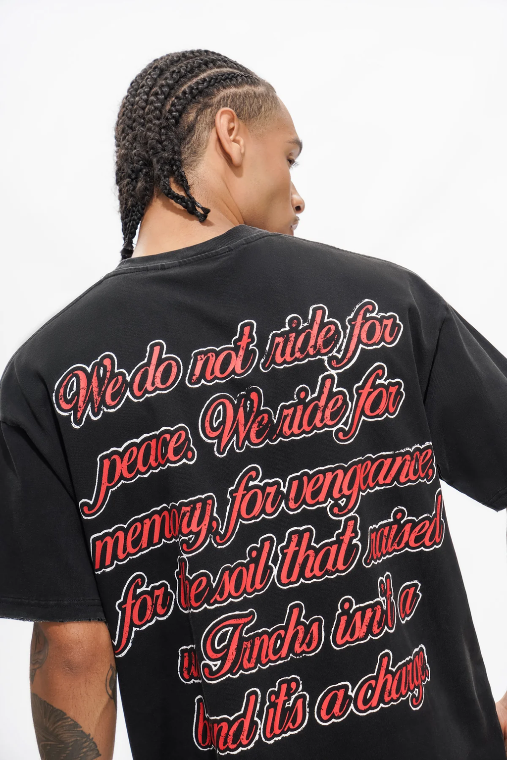 "INFANTRY" BLACK TEE