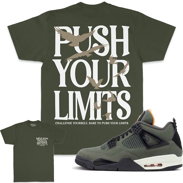 Push Your Limits - Olive T-Shirts