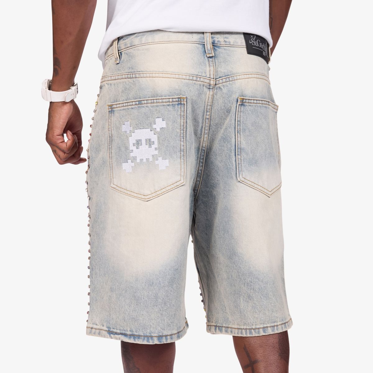 CHONGA” JORTS (LIGHT CLOUD)