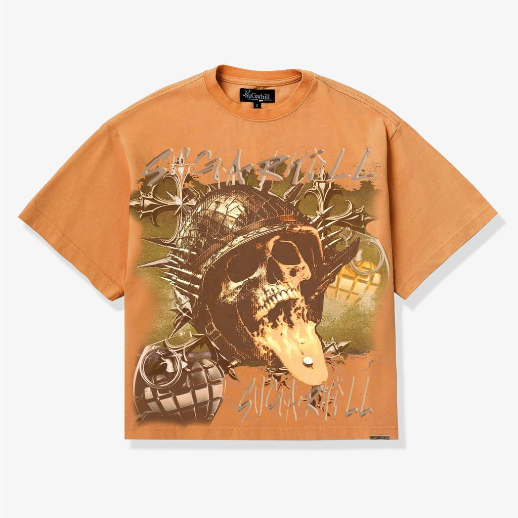 PLATOON” T-SHIRT (PEACH)