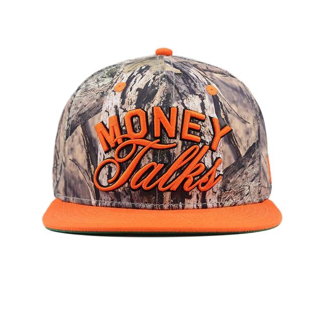 Money Talks - Woods Camo Snapback Caps