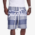 DUSTER” SHORTS (BLUE PLAID)