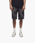 trnchs - Black Wash Denim Shorts
