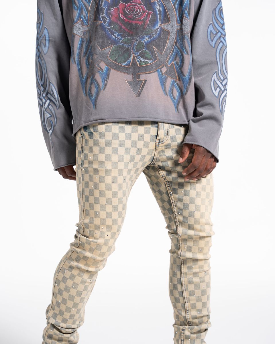 man jeans  (diamond stone)