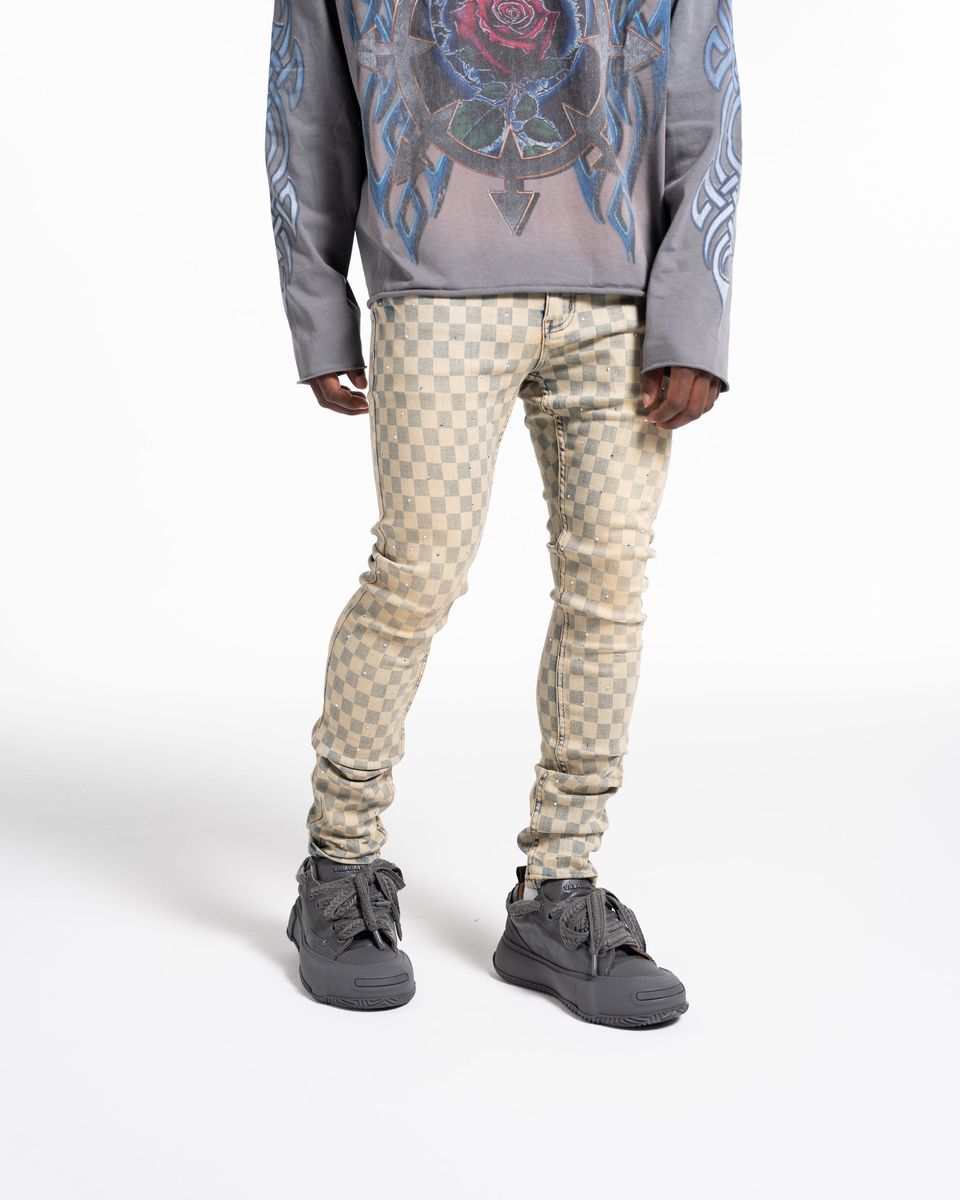 man jeans  (diamond stone)