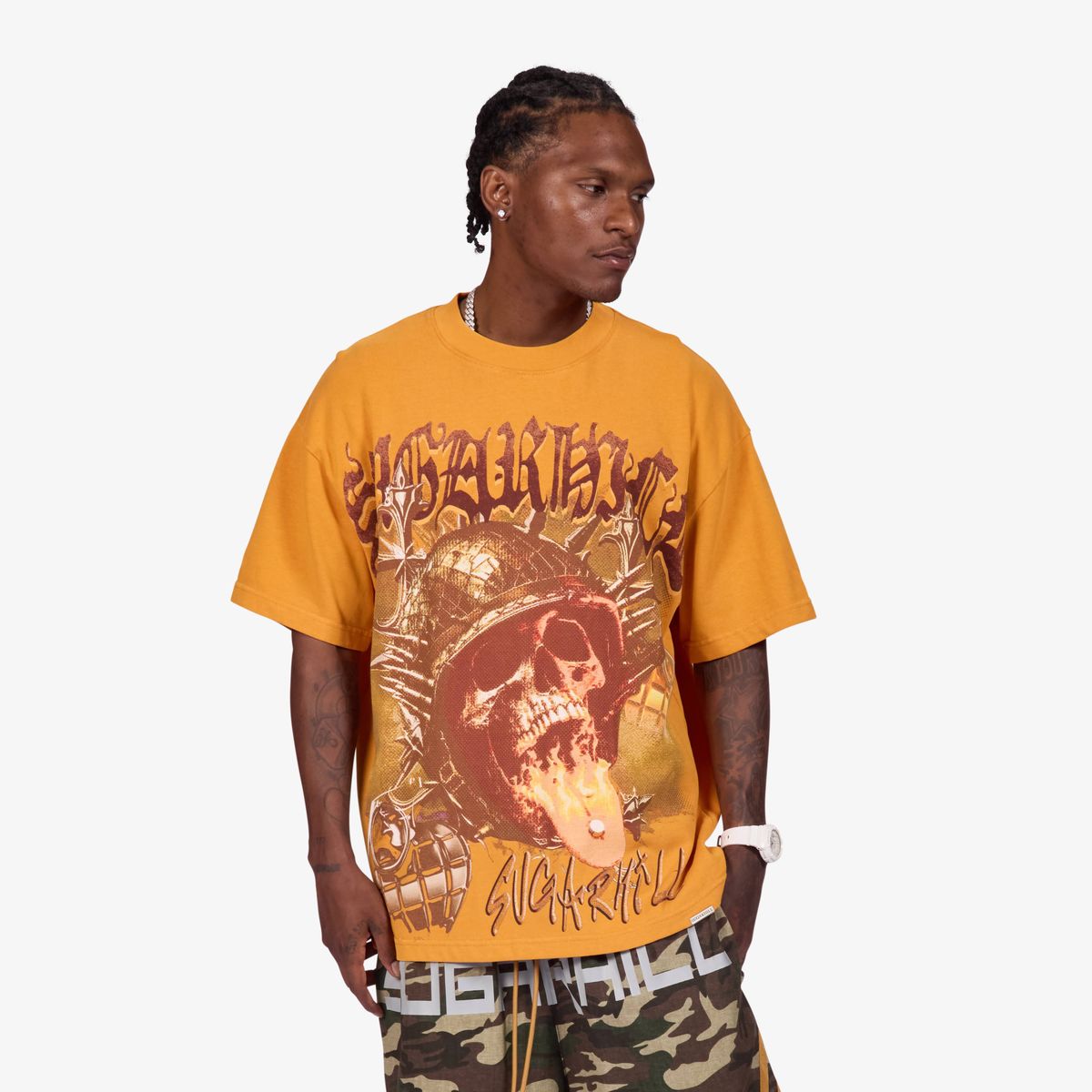 PLATOON” T-SHIRT (PEACH)