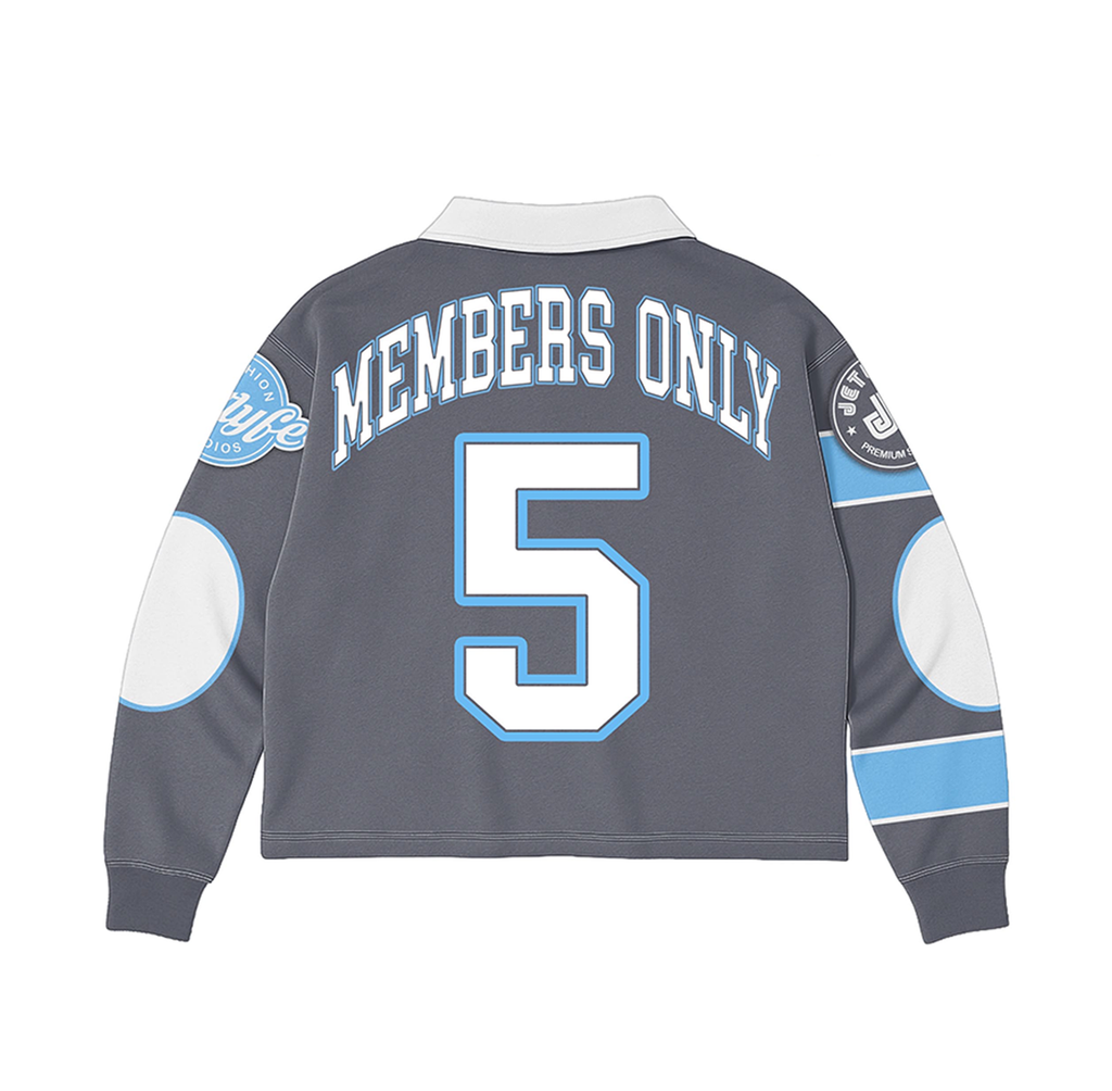 COOL GREY WOLF RUGBY