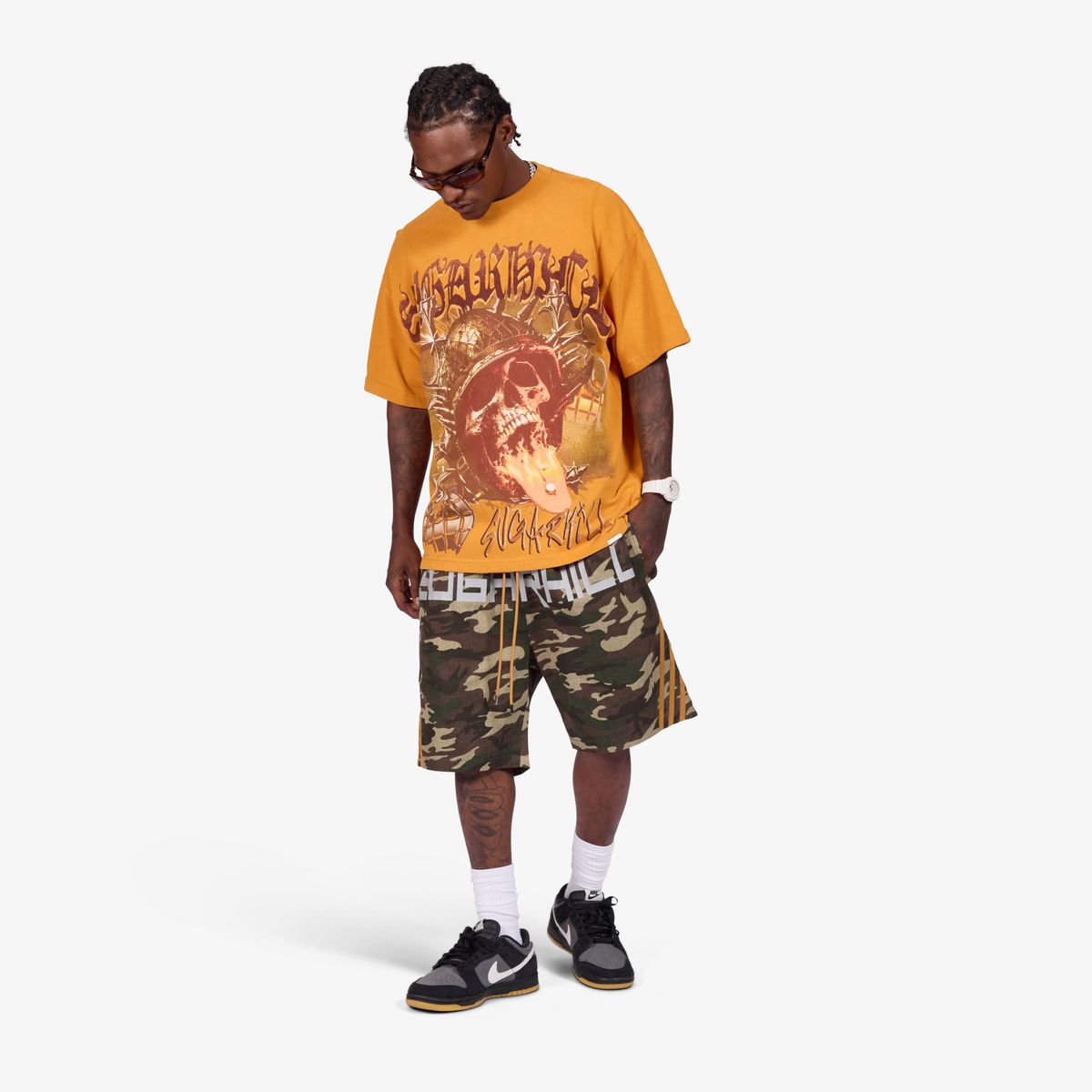 PLATOON” T-SHIRT (PEACH)