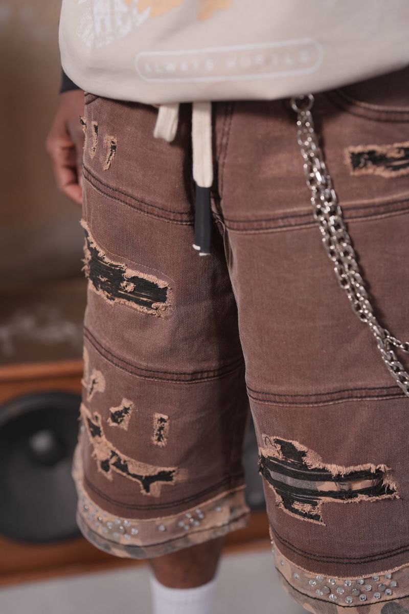 Embellished Jorts (19459)