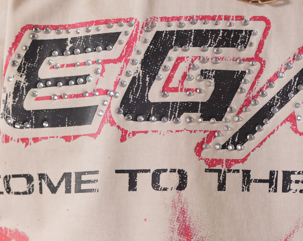 Heavy Embellished Tee (1079-D)