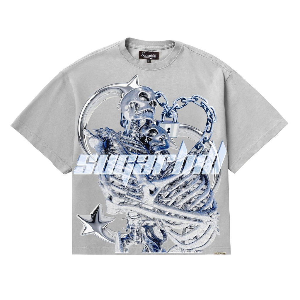 STAR DEATH" T-SHIRT (GRAY VINTAGE