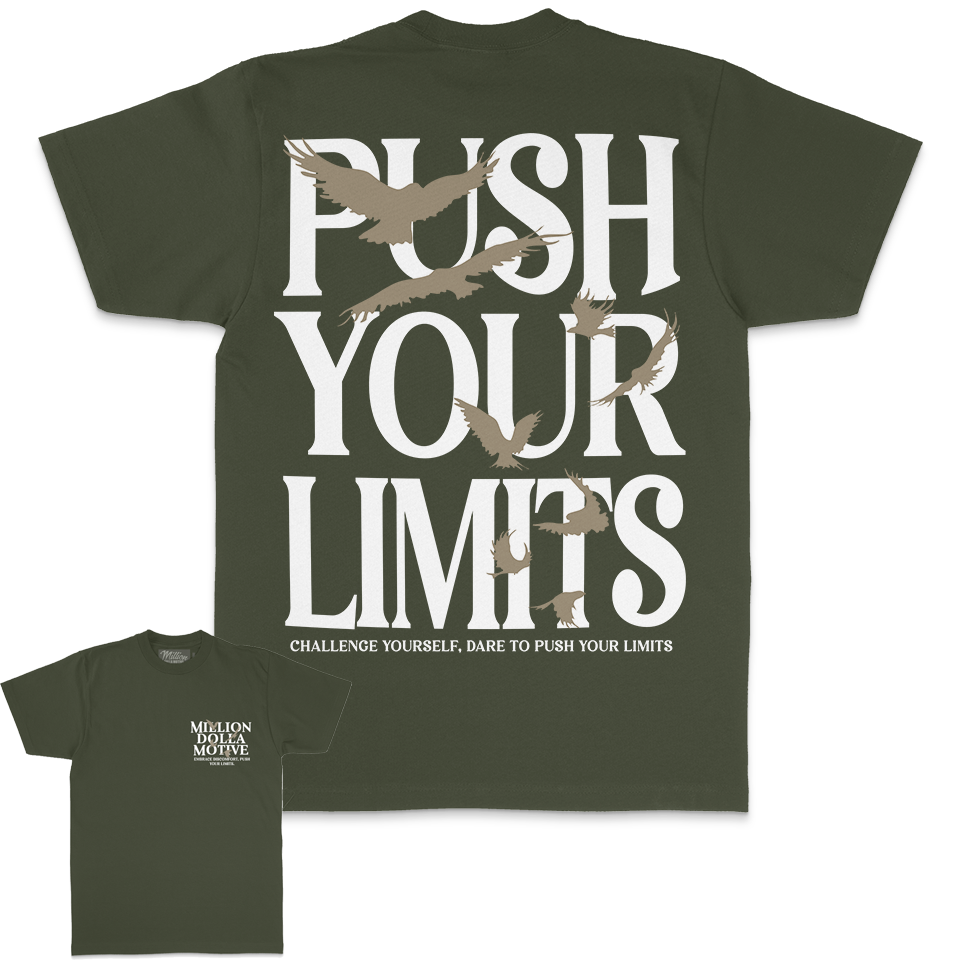 Push Your Limits - Olive T-Shirts