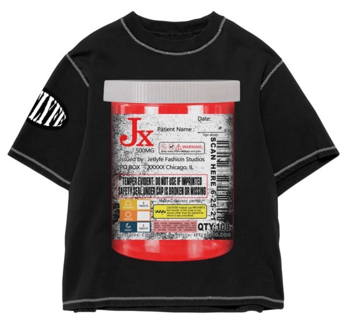 DRUGS TEE BLK (DRUGSBLK)