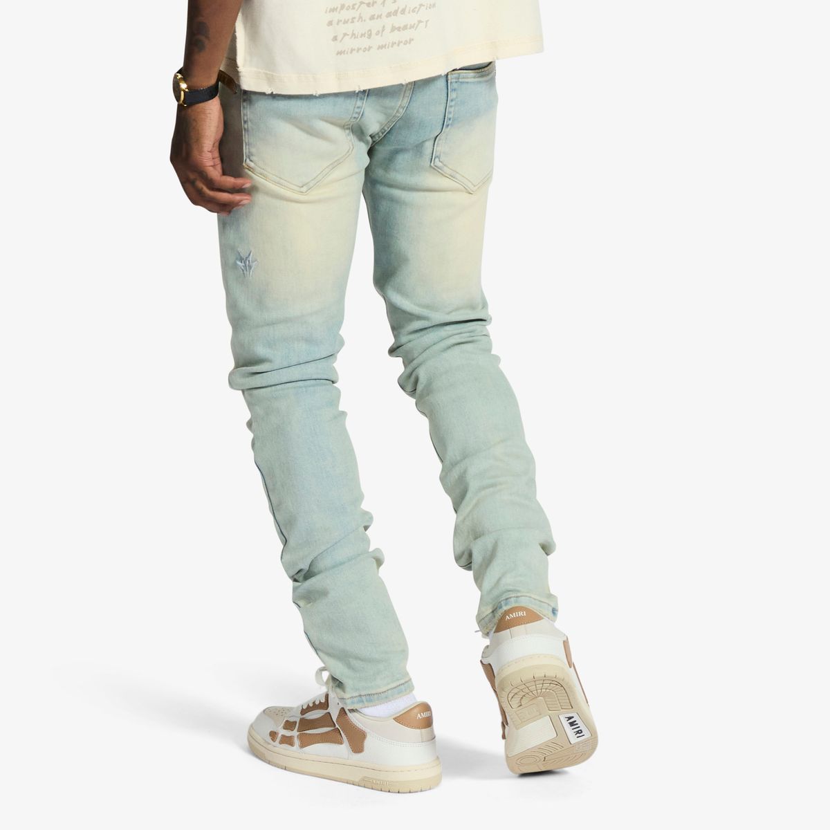 MELEE JEANS (CREAM ) (ML26-SP1-COR