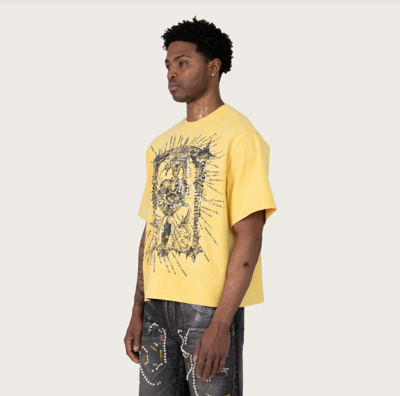 MEMENTO MORI STUDDED SS TEE