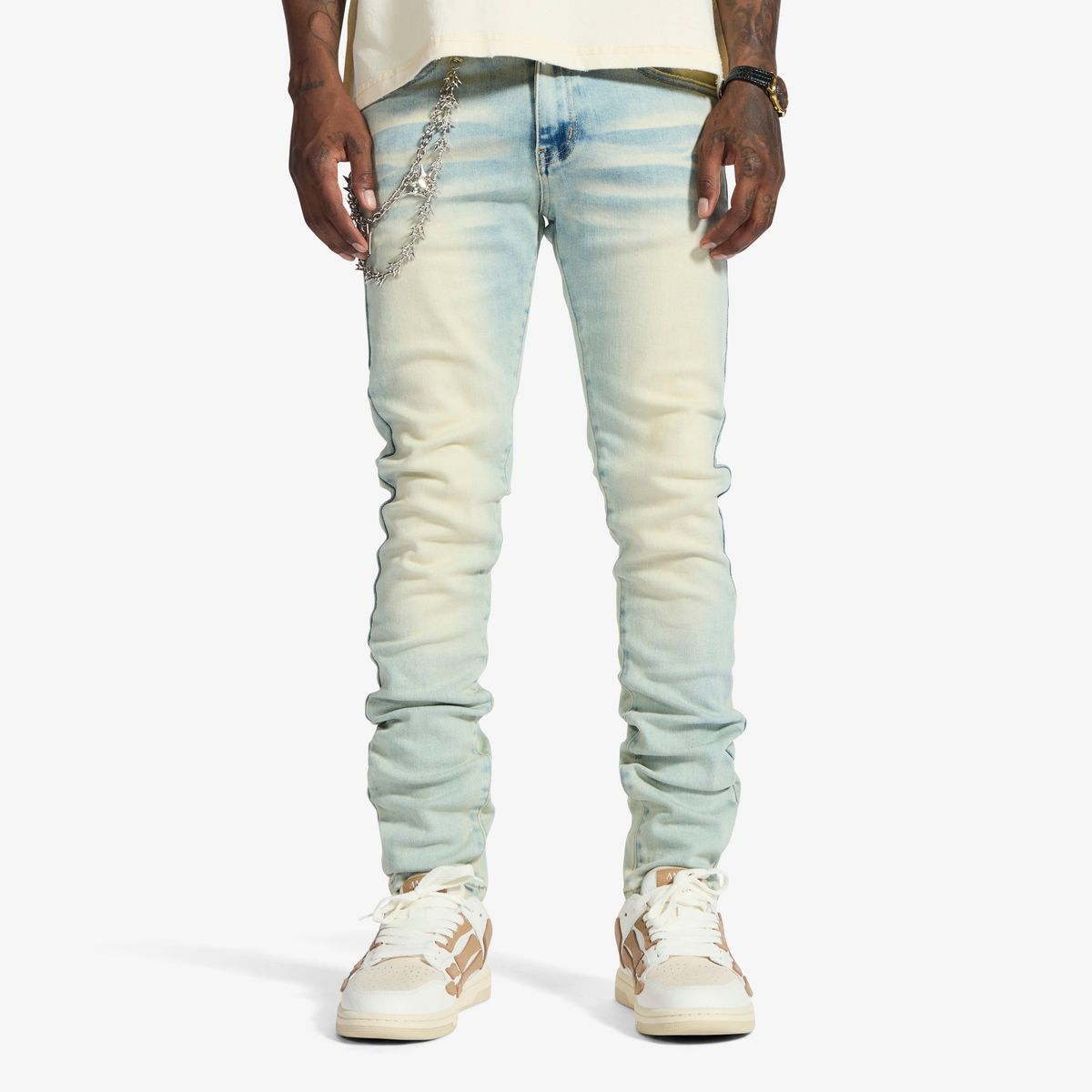 MELEE JEANS (CREAM ) (ML26-SP1-COR