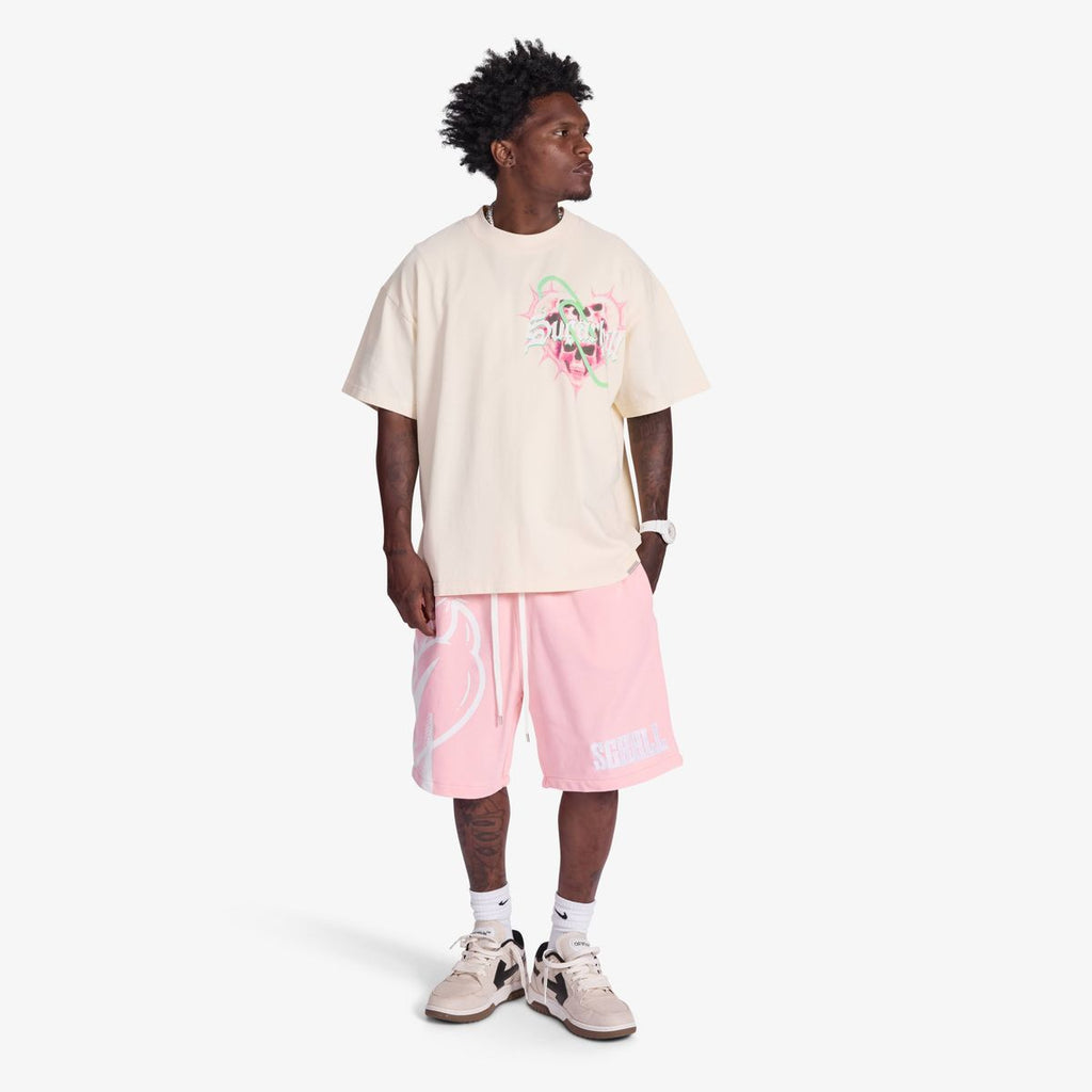 PAPERCLIP" T-SHIRT (CREAM) (SH26-SPR2