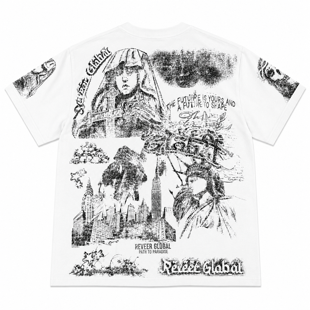 WAR IS A PROBLEM" TEE (WHITE)