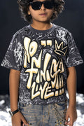 Finish Black Kids Tee